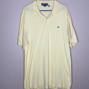 Vineyard Vines Yellow Polo Shirt